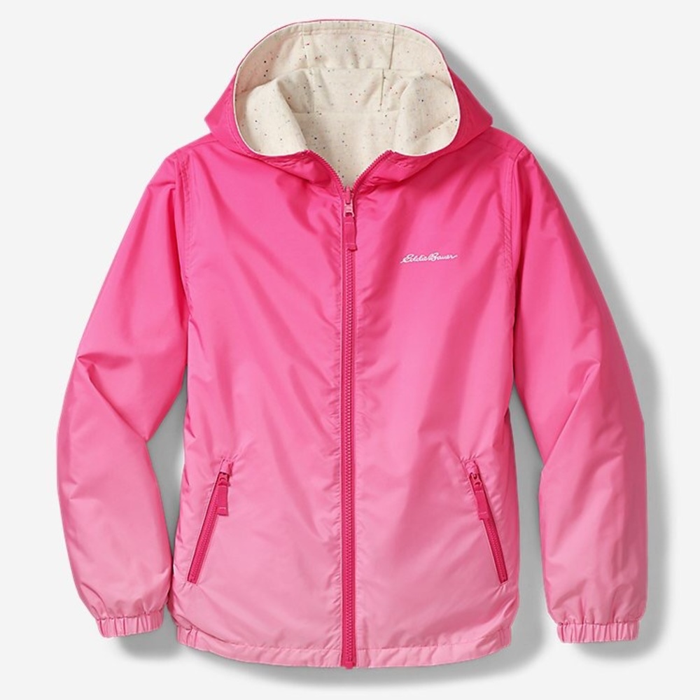 NWT Eddie Bauer Windy Ridge Reverse Hooded Jacket